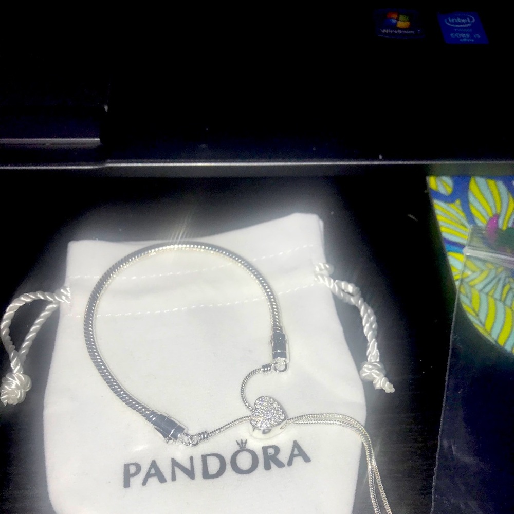 Pandora heart bracelet